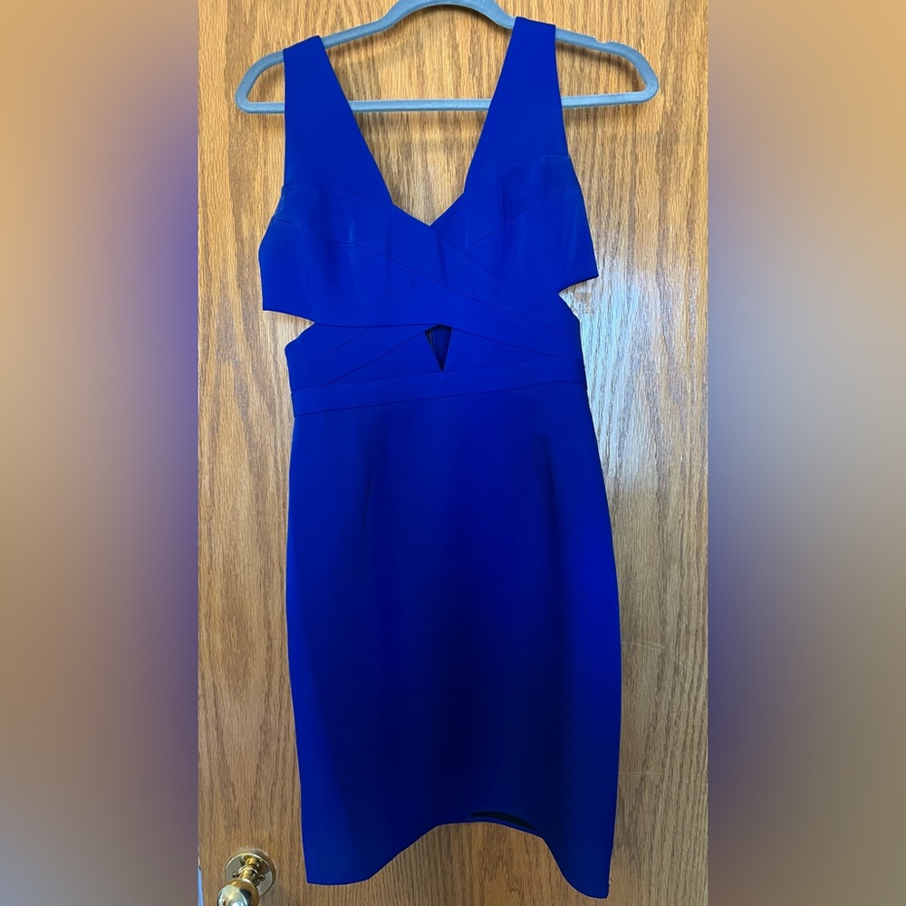 BCBGMAXAZRIA cutout dress, size 4